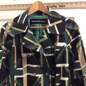 Vintage Mary Quant London trench type coat